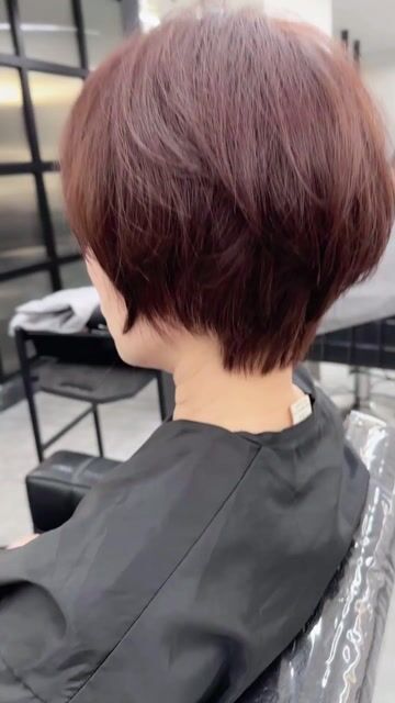 日系短髮作品，設計師 威廉，台北中山區Kommhair 松江店