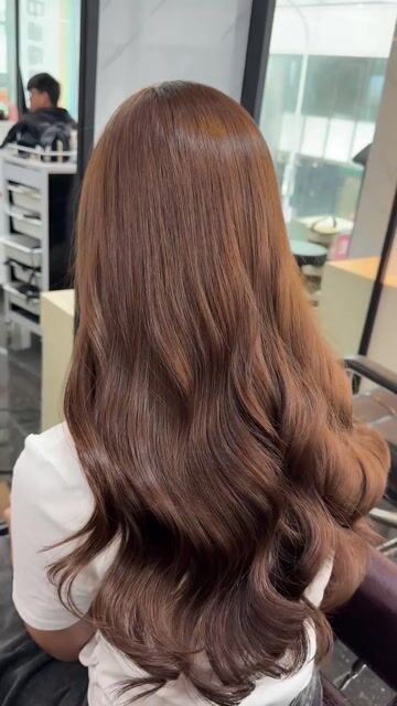 質感單色染作品，設計師 Elsa，台北萬華區暖暖 Nuan Hair
