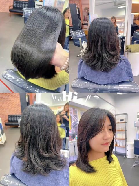 縮毛矯正燙作品，設計師 Kelly💈推推hair，台北萬華區推推