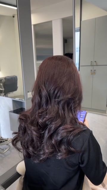 鬆軟捲作品，設計師 Allan，高雄左營區川 hairstyling