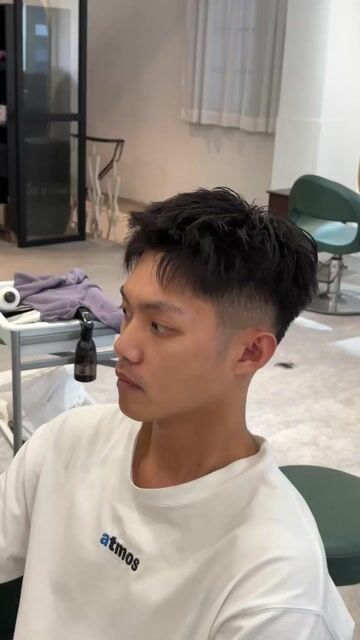 男生前刺作品，設計師 Yao，高雄前金區千禧沙龍
