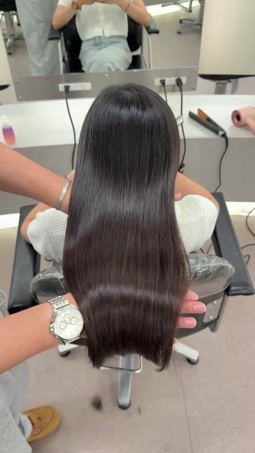 縮毛矯正作品，設計師 AZ，台中北區裏hair台中店