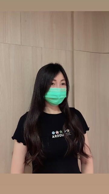 厚重感無層次裁剪作品，設計師 鈴鈴，台北大安區得意髮廊和平店
