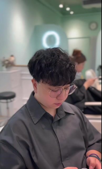 韓系客製化燙髮作品，設計師 Nick，新北永和區I’M HAIR STUDIO