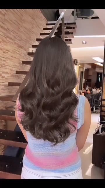 氛圍感捲度作品，設計師 大阪老師，台南東區D2 hair