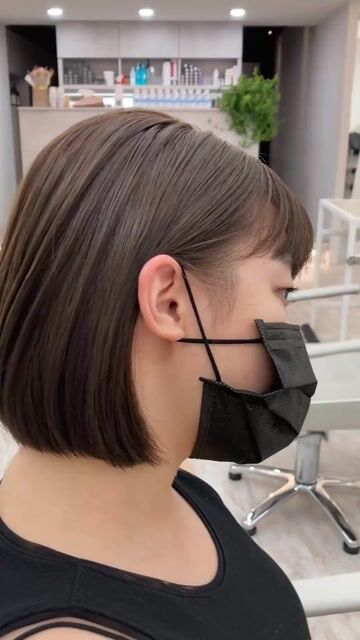 短髮光澤縮毛矯正