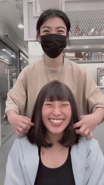 中長髮內彎 X 挑染作品，設計師 拉波LABo，台北信義區KOMM Hair