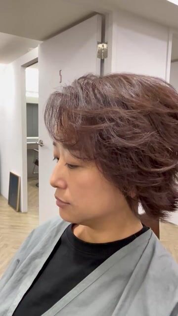 韓式層次作品，設計師 Janet Lin，台北大安區Hairgarden