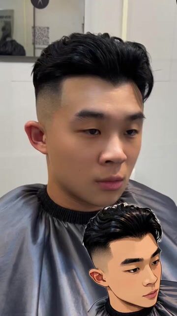後梳油頭作品，設計師 男士全能改造 主理人賴賴，新北三重區Popfit重啟美學（男士改造）