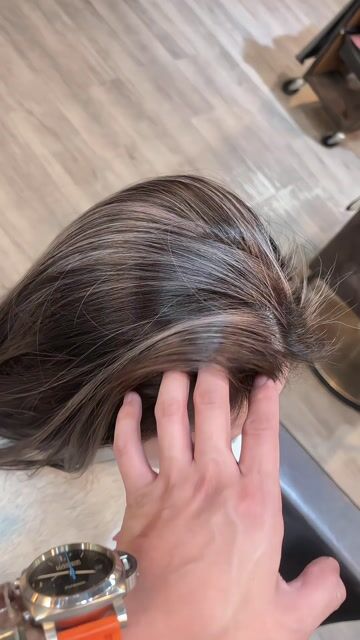 歐美線條染作品，設計師 ✂️Leo✂️，新北新店區原崎髮廊