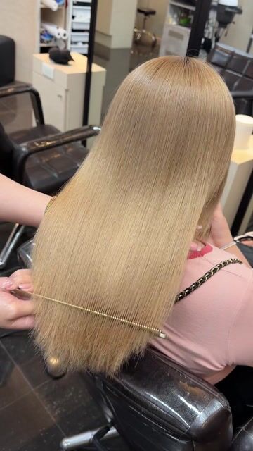 結構性4劑式護髮作品，設計師 Nina🤍，台北萬華區暖暖Nuan hair