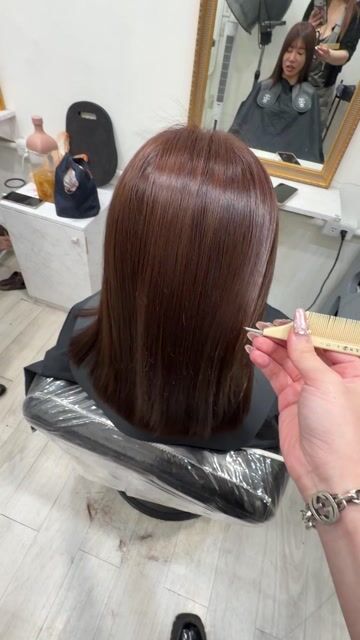 縮毛矯正作品，設計師 IRIS🤍，新北板橋區Good day hair salon好日子沙龍