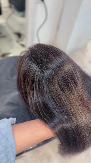 縮毛矯正+韓系髮根燙作品，設計師 薇薇，桃園中壢區SE Hair salon