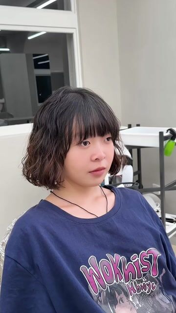 韓系波波捲作品，設計師 Rita，台中西屯區Korewa