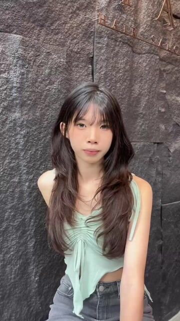 韓系層次燙作品，設計師 Tiam_Sasa，桃園中壢區Tiam延平店