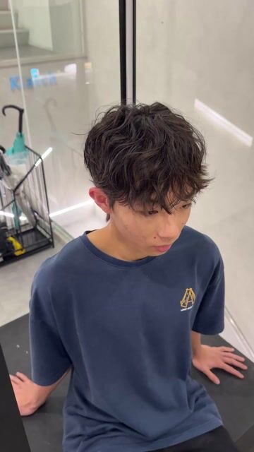 韓系羊毛捲作品，設計師 Jeno 傑諾，新北板橋區Klatch 府中店