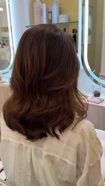 電棒感捲度作品，設計師 Evon，台北大同區He&She Hair Salon