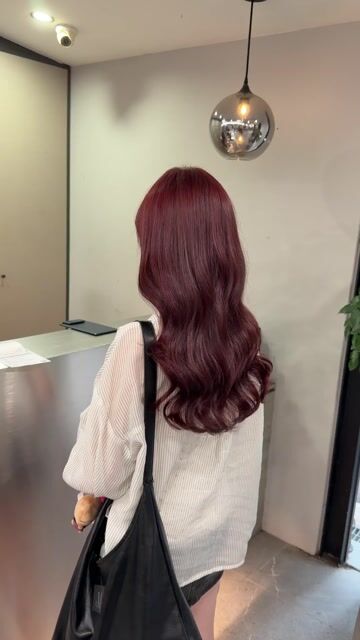 霧紗紅棕色作品，設計師 Rita，台北松山區KOMM小巨蛋一店