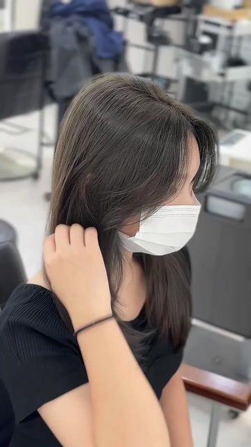 水霧染霧感髮色