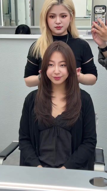 層次髮型·奶茶米棕