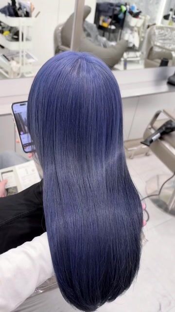 夢幻紫藍色作品，設計師 ELLA🌸，桃園中壢區中壢尤卡