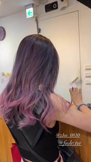 漸層手刷染作品，設計師 Alvin，基隆仁愛區CT HAIR