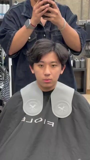 紋理燙作品，設計師 Mark，宜蘭宜蘭市五號復合美學沙龍
