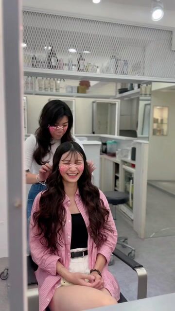 人魚捲 or 法式捲作品，設計師 拉波LABo，台北信義區KOMM Hair