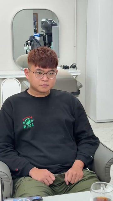 鋼夾燙作品，設計師 Edder，新北板橋區1997’s hair salon