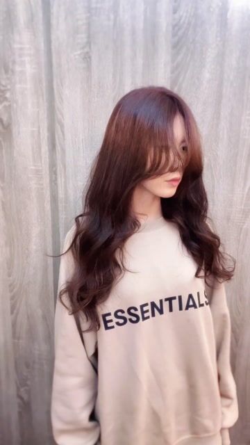 韓系波紋燙紋理捲作品，設計師 Hank - 漢克，新北新莊區莫凡 Hair Salon