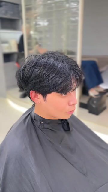 男士挑染作品，設計師 Gina雨諼，台北大安區Maggies studio