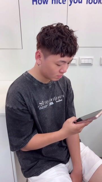 束狀感紋理燙作品，設計師 Jia Jia 🎠，桃園中壢區定自髮藝