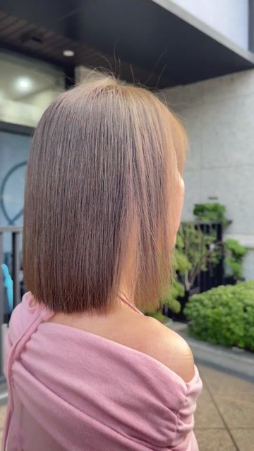 一刀切作品，設計師 莉絲Lisi，新北新莊區KOI HAIR SALON