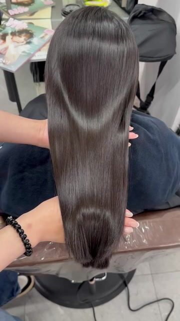 縮毛矯正作品，設計師 Zona，台北松山區KOMM HAIR