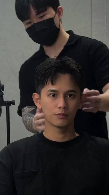 韓系前刺作品，設計師 En，台南仁德區8SIX hair salon