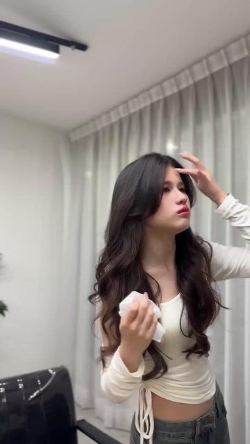 電棒燙作品，設計師 僑Chao，台北中山區Komm hair 松江店