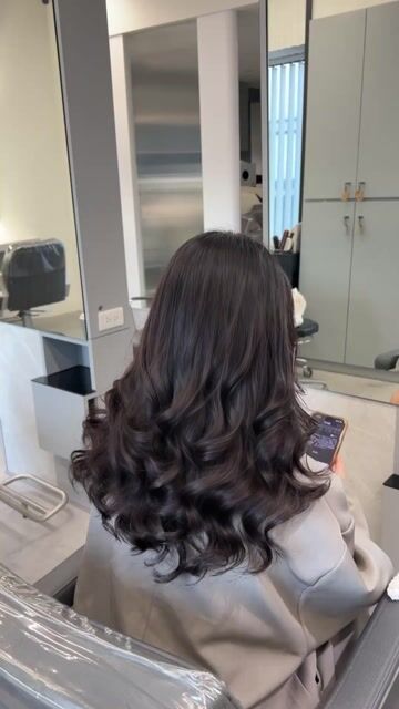 電棒燙作品，設計師 阿軒，高雄左營區川hair styling