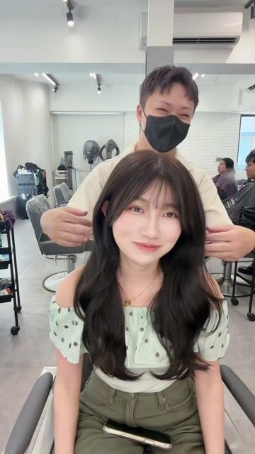 免漂霧感髮色作品，設計師 阿軒，高雄左營區川hair styling