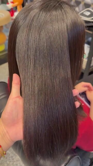 縮毛矯正作品，設計師 Ning，高雄左營區Yhairsalon