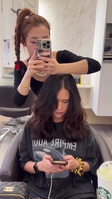 法式燙作品，設計師 虹儒，新北中和區Faith Salon