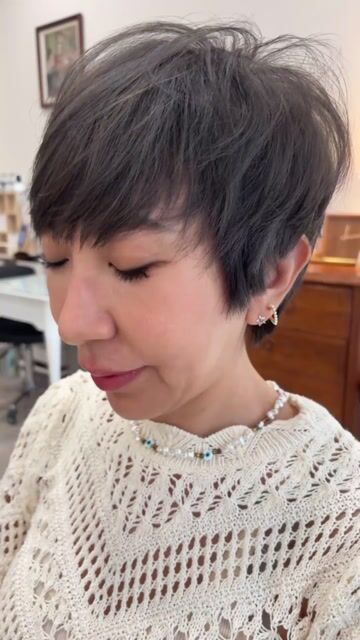 抹茶拿鐵作品，設計師 Nana，台北中山區Agios hair design