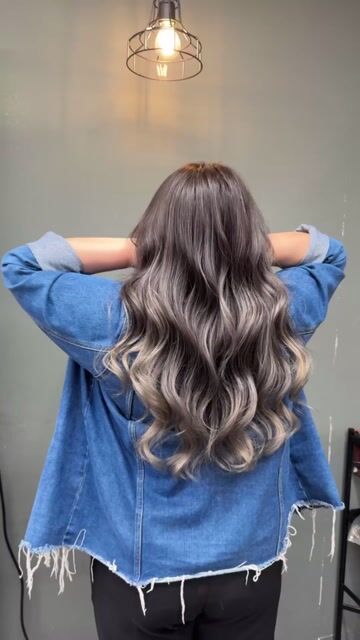 手刷漸層（白髮共存）