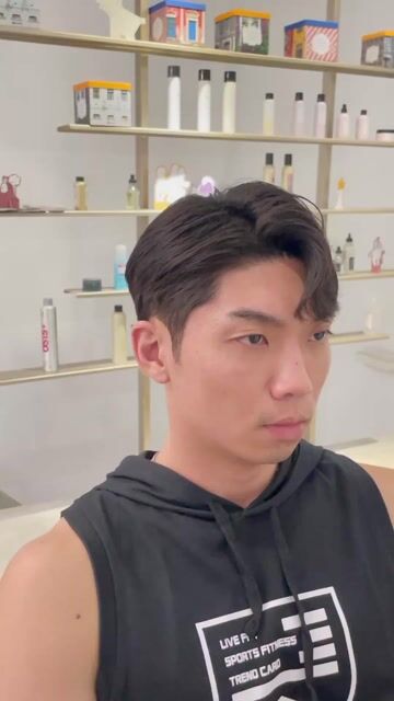 側收韓式紋理