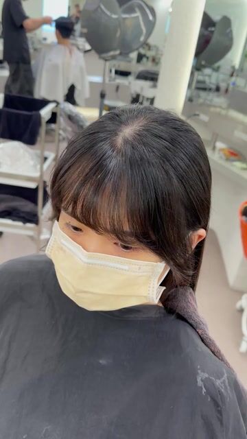 空氣瀏海🤍作品，設計師 Ori/歐梨，台中北區裏hair台中店