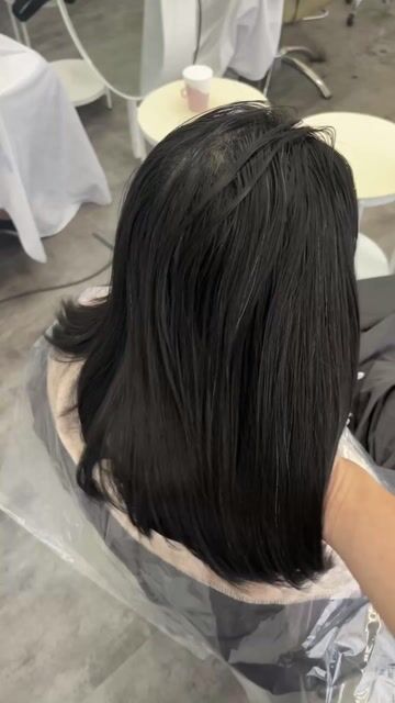 霧感髮色作品，設計師 Evan，台中西屯區沐MU Hair Salon