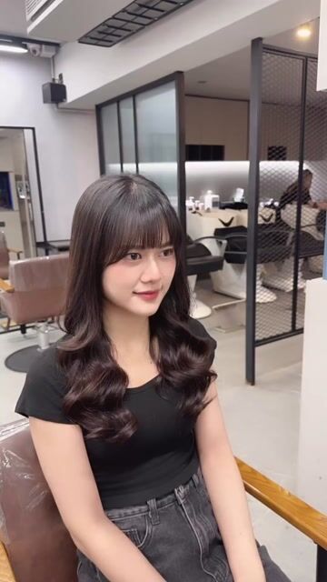 韓系波紋捲作品，設計師 Zona，台北松山區KOMM HAIR