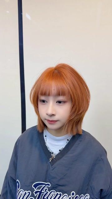 韓系層次剪作品，設計師 Nina🤍，台北萬華區暖暖Nuan hair