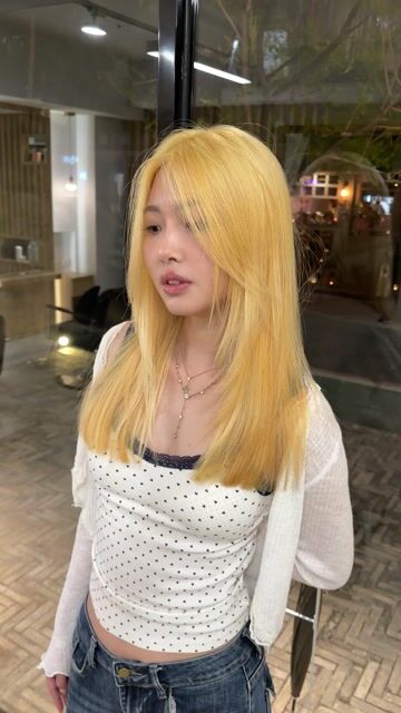 層次剪x奶油金作品，設計師 Shine｜凱凱，台北大安區Ui salon
