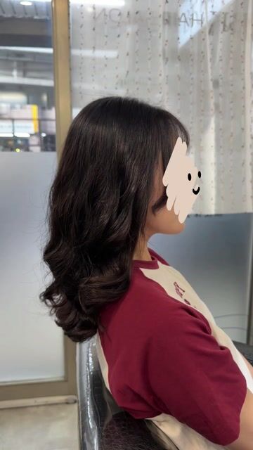韓系捲髮作品，設計師 Becky，新北三重區BK Hair Salon