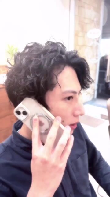 日系捲髮作品，設計師 Nana，台北中山區Agios hair design